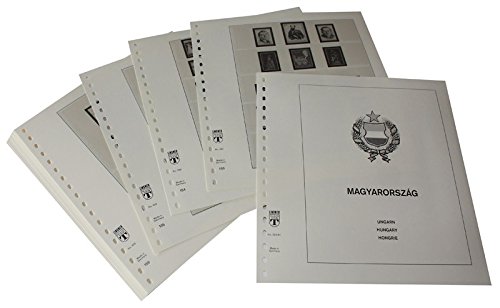 Feuilles Hongrie 1981-1984 LINDNER Das Original pour album de timbres