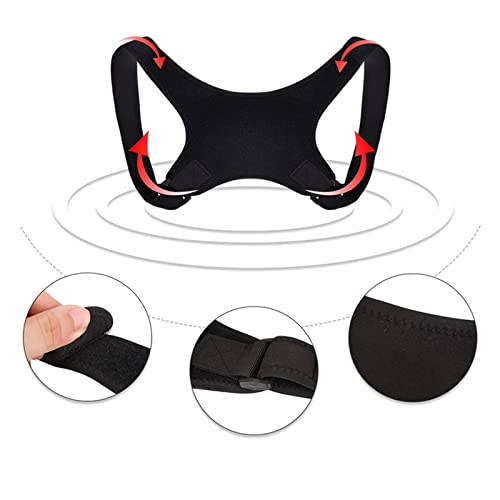Correcteur de posture bleu ceinture de soutien lombaire réglable taille M