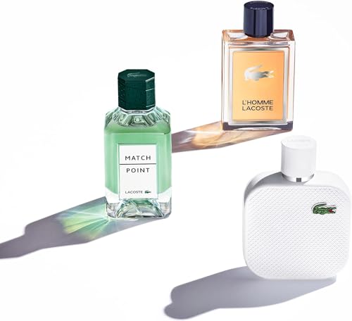 Lacoste Lacoste l`homme eau de toilette holzig-würziger herren-duft mit vetiver amber und moschus-noten für den modernen mann 100ml