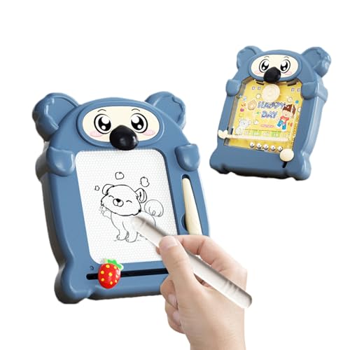 Tabla Magnética de Escritura para - Juguete Tabla De Dibujo Con Bolas - Juguete Educativo Para Niños y Niñas Cumpleaños, Navidad, Casa, Escuela, Viajes, Viajes por Carretera