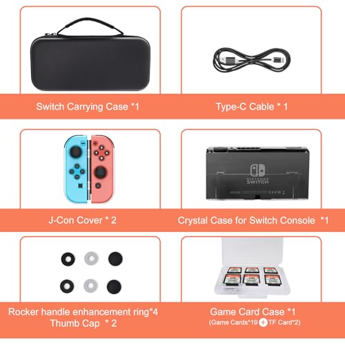 Image of Switch Carrying Case Compatible with Nintendo Switch OLED Model