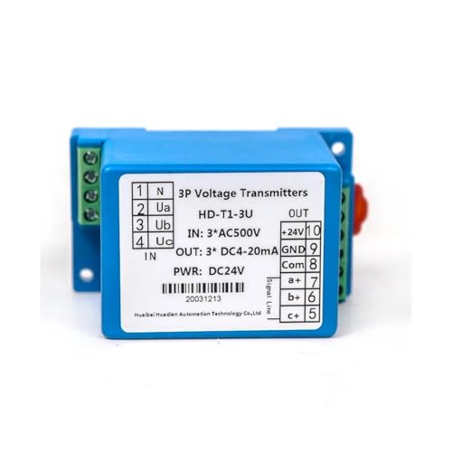 Transducteur triphasé AC 220V pour sécuriser les mesures de tension