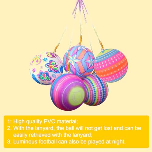 Großer Leuchtender Springball, Blinkender Leuchtender Ball, Kinderball Bildung, Glänzender Springball für Erwachsene Mehrfarbig Leuchtet Im Dunkeln, Lernspielzeug Glänzendes Spielzeug