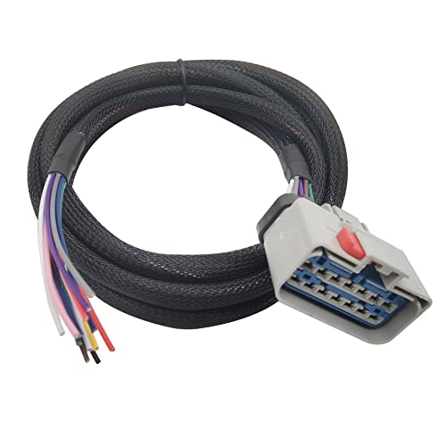Conector RP1226 hembra de 14 pines a cable pelado de 6 pies para diagnostico