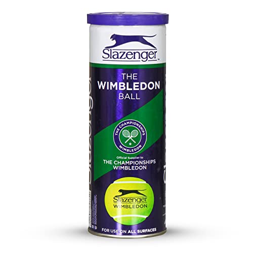 Image of Slazenger Wimbledon Tennis Ball |4 Can|12 Balls(3 Balls /Can)