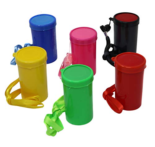 Air Blaster Horns In Assorted Colors Fun Stadium Noisemakers - 3 Inch Mini Air Horn Whistles (Pack Of 12) #TOP2