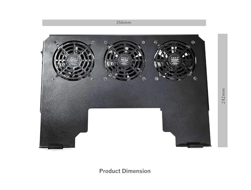 Image of FourDot Industrial High Speed Laptop Cooling Pad for Gaming Laptops (Monster Dodger for 15.6inch Laptop)