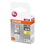 OSRAM HQL LED PRO Bombilla LED , Casquillo G9 , 2700 K , 20 W , Equivalente a 200 lm N,A, claro , Blanco caliente