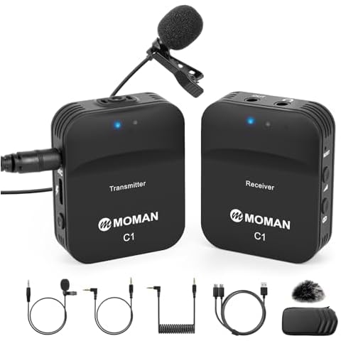 Microphone sans Fil Moman C1 Cover