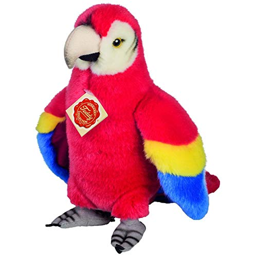 Preisvergleich Produktbild Teddy Hermann 941569 Papagei stehend Plüsch, 24 cm