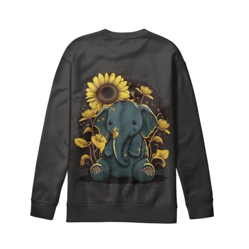 TODIYADDU Sweatshirts for Girls Boys Age 6-16 Years Kids Youth Trendy Athletic Clothes Long Sleeve Shirt for Daily Wear Gifts2