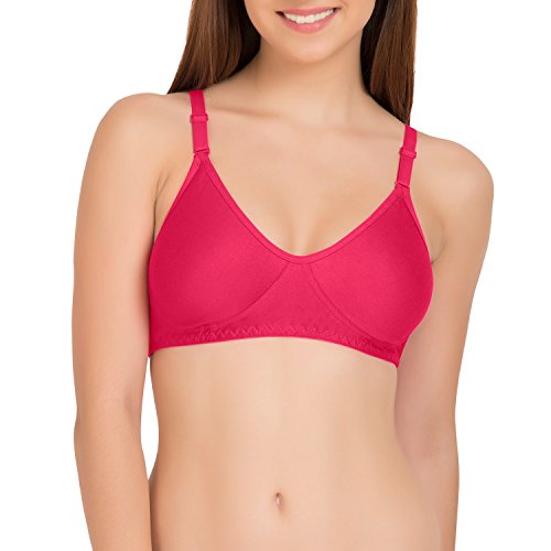 Image of Tweens - Non Padded Cotton Rich Bra - Concealer Side Shaper - Cotton Rich Fabric - Full Coverage, Multiway Straps, Wirefree, Seamless T-Shirt Bra