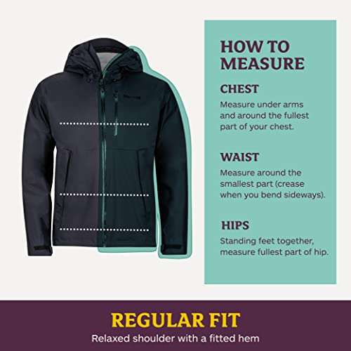 Marmot Men's Magus Lightweight Waterproof Rain Jacket