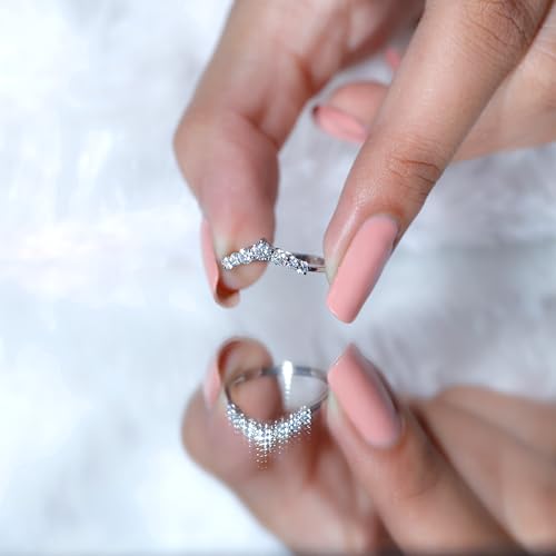 Certified Lab Grown Diamond Enhancer Ring, Ef-Vs Quality, Diamond Wedding Ring Enhancer - Gift For Women 5