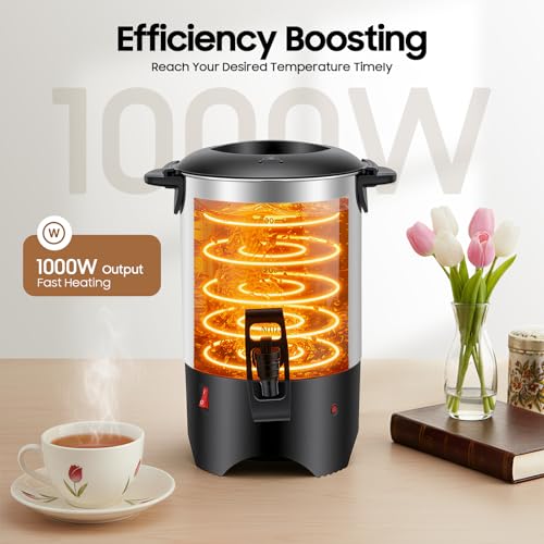 Cafetera de goteo con capacidad para 30 tazas 5.2 L miniatura 2