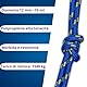 corderie Italiane 6006534 – 00 Braid corit 12 mm x 10 m, blau