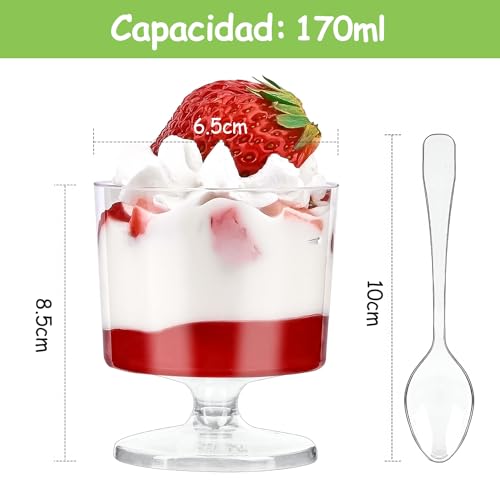 La mejor comparación de Copas de plastico para comprar hoy. 29 copas de plastico marca Hisemy (2)