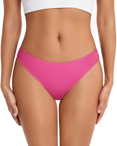 ANZERMIX Women's Breathable Cotton Bikini Panties Pack of 63