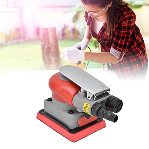 Estink Levigatrice Pneumatica Orbitale 75x100mm 10000rpm | In acciaio legato, per lavorazione legno, superficie quadrata