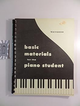 Spiral-bound Basic Materials for the Piano Student Book