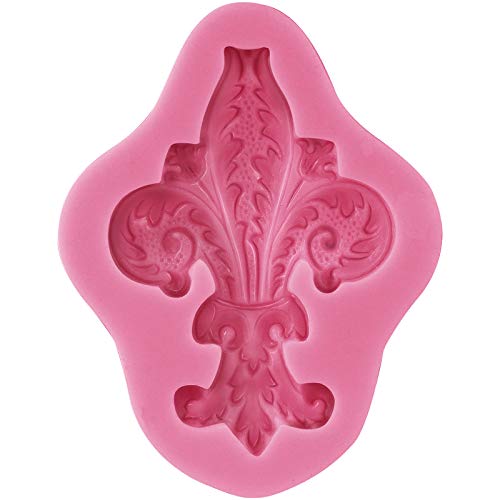 Funshowcase Vintage Curlicue Lace Silicone Mold For Cake Border Cupcake Topper Decoration, Sugar Paste, Chocolate, Fondant, Resin, Candle Accent, Polymer Clay Projects #TOP12