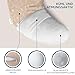 Niimo® Stillkissen Klein für Baby – Halbmond aus 100% Baumwolle, Oeko-TEX® Standard 100, Stillhörnchen Waschbar & Atmungsaktiv, Kleines Stillkissen (15,5 x 39 cm)