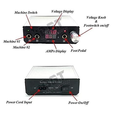 DGT Dual Power Supply (Silver)