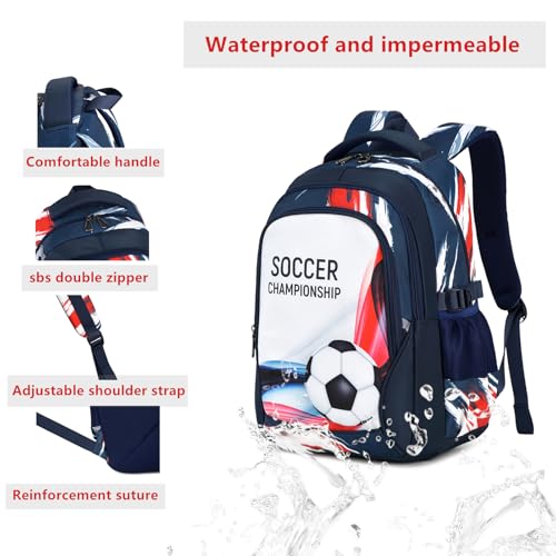 Image of mezhsa School Boys Backpack kids bookbag for Children Elementary Middle Durable Waterproof bags