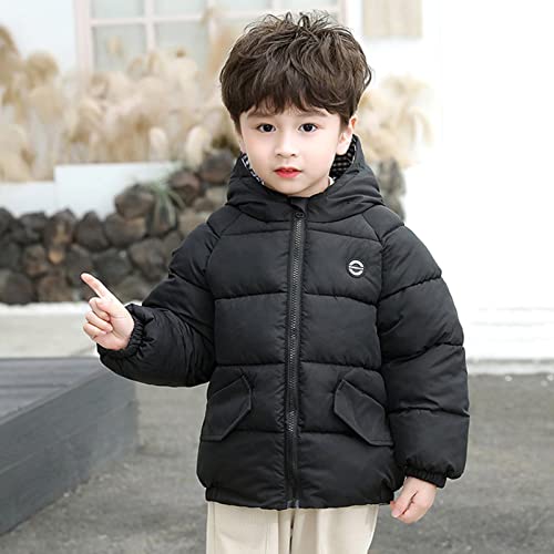 Toddler Baby Hooded Down Jacket Boy Girl Thicken Warm Winter Coat Outerwear Plaid Coats Padded Outwear2