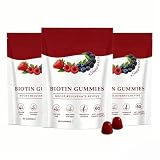 Biotin und Kollagen zur Unterstützung von Haar, Haut und Nägeln, 60 Stück,3PCS