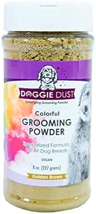 Doggie Dust Grooming Powder for Easy Brushing of Dog Mats and Tangles
