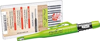 Pica Marker Dry Longlife Automatic Pen 3030 + 10 Units Graphite Refill 4050, Hardness H
