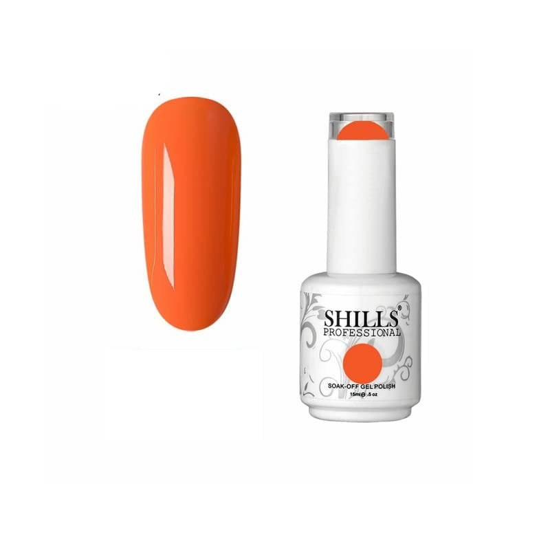 Image of SHILLS PROFESSIONAL UV /LED Soak Off Gel Polish (Gel nail polish) Nail art nail polish Color Shade 207