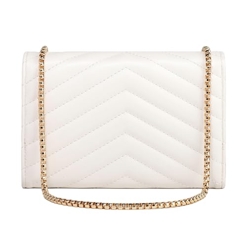 Image of YAZEKOUS Crossbody Bags Small Purse for Women Leather Phone Clutch Purses | Crossbody Purses with Card Slots Chain, Mini Sling Shoulder Cross Body Bag, Vegan Leather Phone Wallet Travel Outdoor Daily