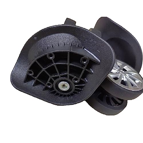 Luggage Wheel,A57 Trolley Case Luggage Wheels Luggage Swivel Left and Right Wheels Suitcase Replacement Parts for Most Suitcases, 9.8cm*6cm, As shown in the picture4