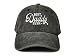 Hepandy Embroidered Best Daddy Ever Hat for Men, Gifts for Fathers Day Birthday, Washed Black Cotton Denim Baseball Cap Dad Hat