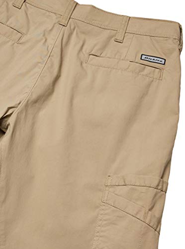 Dickies Mens 11 Inch Temp-Iq Performance Hybrid Work Utility Shorts, Desert Sand, 34 Regular Us #TOP2
