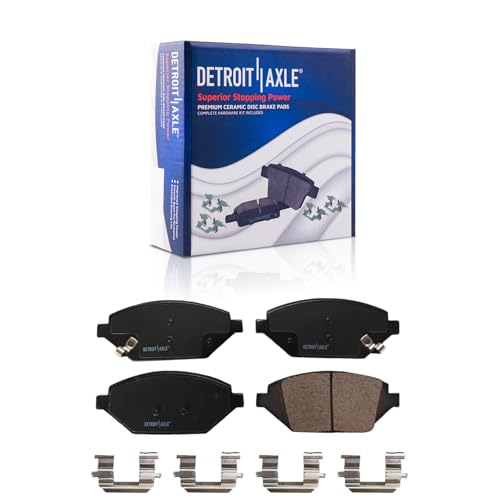 Image of Detroit Axle - Front Ceramic Brake Pads for 2016-2022 Chevrolet Spark