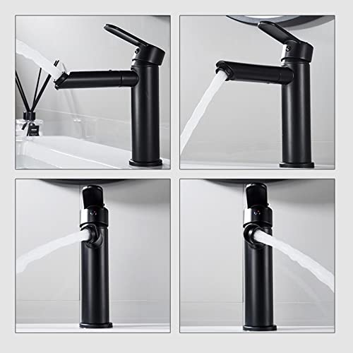 Mitigeur de lavabo haut de gamme en laiton massif pour une esthétique moderne - 3