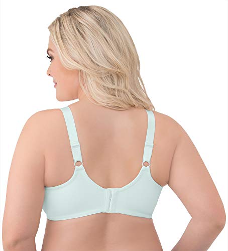Image of Vanity Fair Women's Full Figure Beauty Back Smoothing Bra with Lace, 4-Way Stretch Fabric, Lightly Lined Cups up to DD