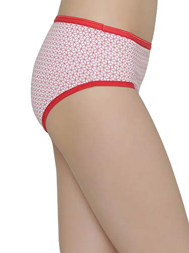 Image of Clovia Women's Cotton Mid Waist Printed Hipster Panty