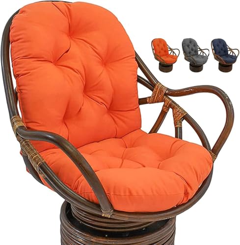 Drehsessel-Kissen – Waschbare Ersatzkissen für Rattan- und...