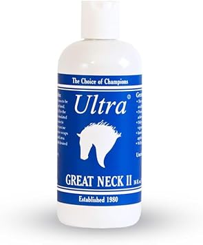 Ultra Great Neck II Horse Neckline Definer | Use Under Neck Sweat | Non-Blistering & Non-Bleaching | Immediate Chiseled Appearance | Made in The USA
