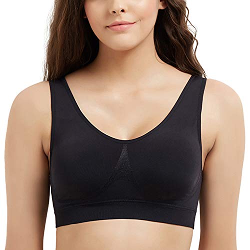 Wacoal womens B-smooth Bralette bras, Black, 36 US