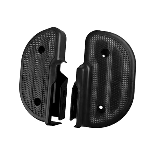 DYNWAVE 2 Pieces Bicycle Rear Pedals Bicycle Foot Peg Easy Installation Non Slip Rear Bicycle Footrest Pedals for E Bike, Style A