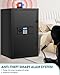 5.0 Cuft Extra Large Home Document Safe Box With 【2025 NEW Removable Drawer】, Backlight Programmable Keypad, Smart Alert, Security Digital Office Safe Box For Business Money Jewelry Valuables