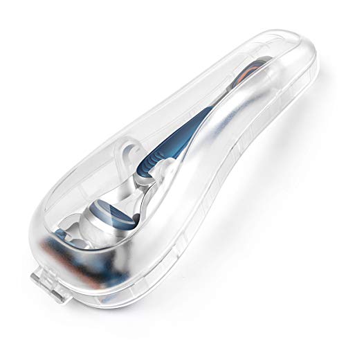 QSHAVE Portable Travel Razor Protector Case for Manual Razor System, Suitable for Qshave