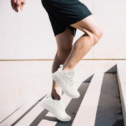 Image of Mens Running Shoes Slip On Tennis Walking Sneakers Gym Athletic