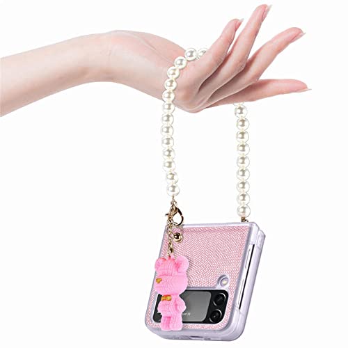 Coque Galaxy Z Flip4 rose anti-rayures pour le quotidien