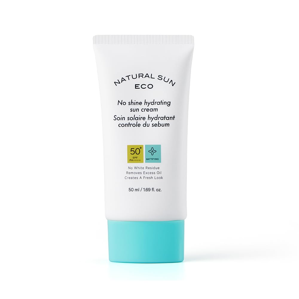 The Face Shop No Shine Hydrating Sunscreen Spf 50+ Pa++++ With Uva/B Protection, No White Cast, Water Resistant, Removes Excess Oil, Made In Korea|For All, Oily Skin Types